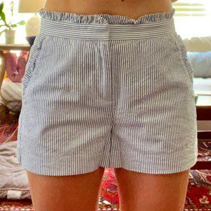 J Crew Seersucker Shorts